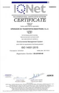 IQ Net certificate